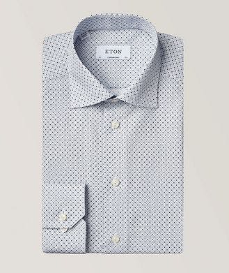 Eton Contemporary Fit Micro Floral Shirt