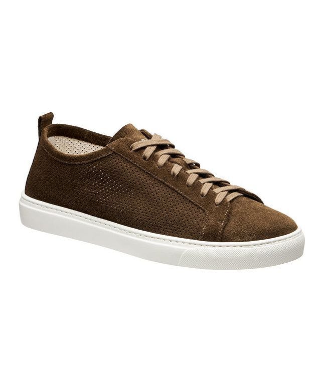 Roby Perforated Suede Sneakers picture 1