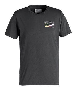 Sol Angeles Rainbow Wave Crewneck T-Shirt 