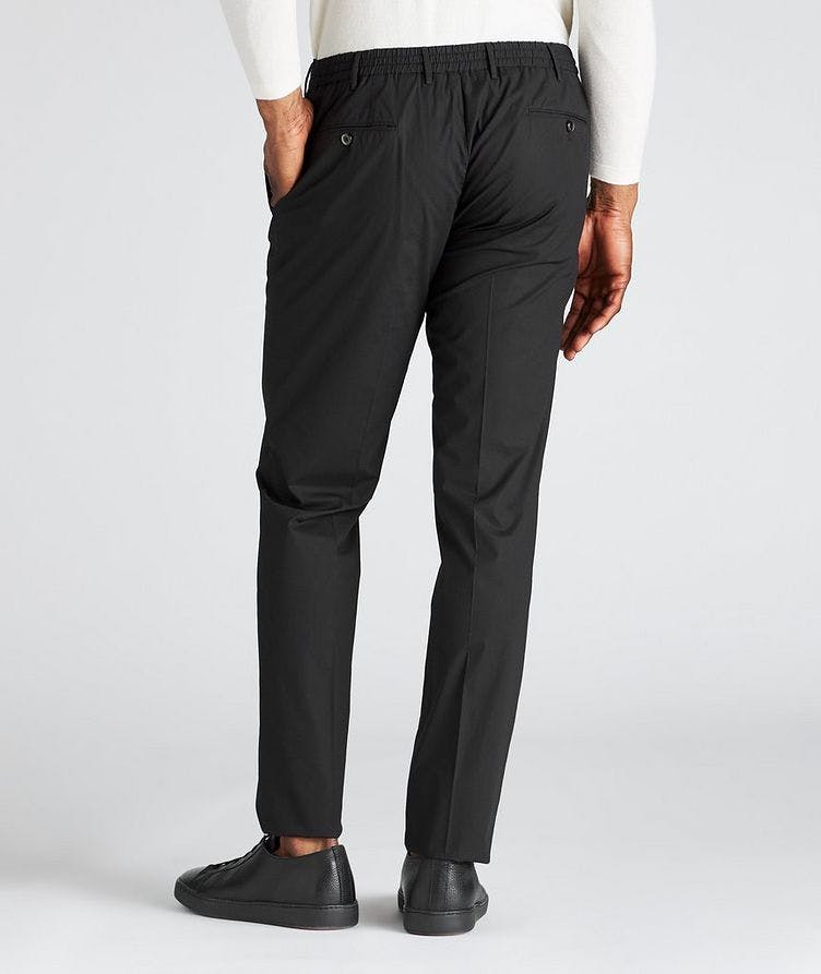 Slim Fit Drawstring Cotton-Blend Pants image 2