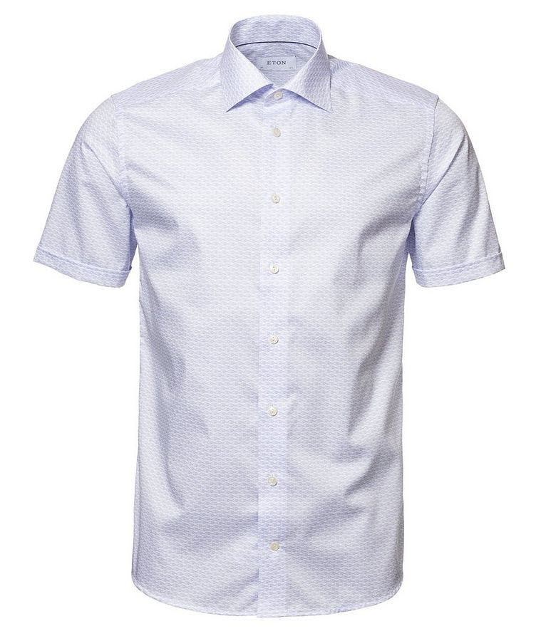Printed Cotton Short-Sleeve Shirt image 0