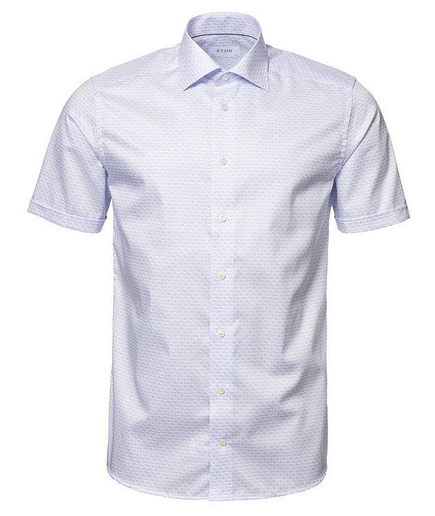 Printed Cotton Short-Sleeve Shirt picture 1