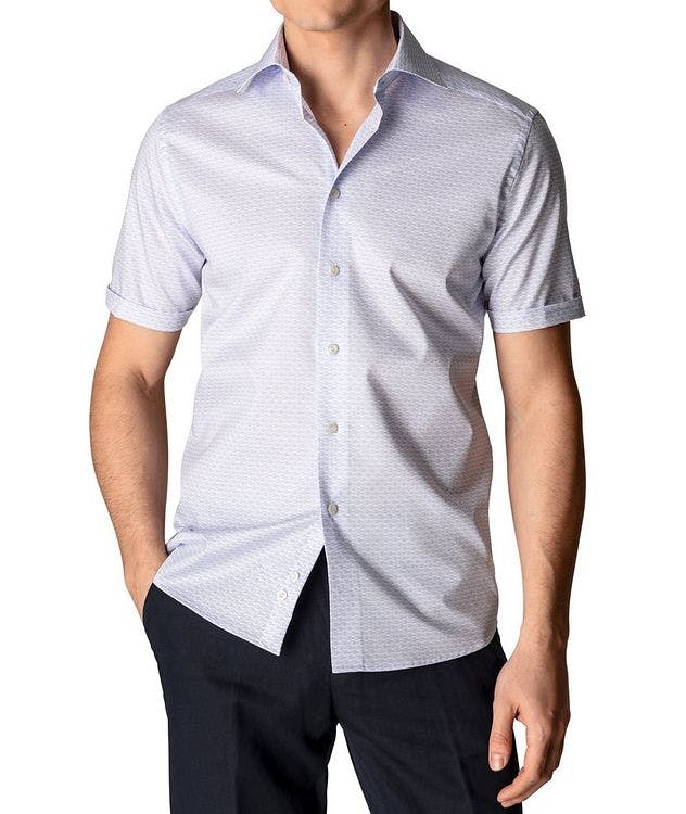 Printed Cotton Short-Sleeve Shirt picture 3