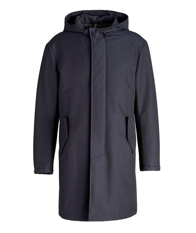 Elliot Clima System Hooded Wool Overcoat image 0