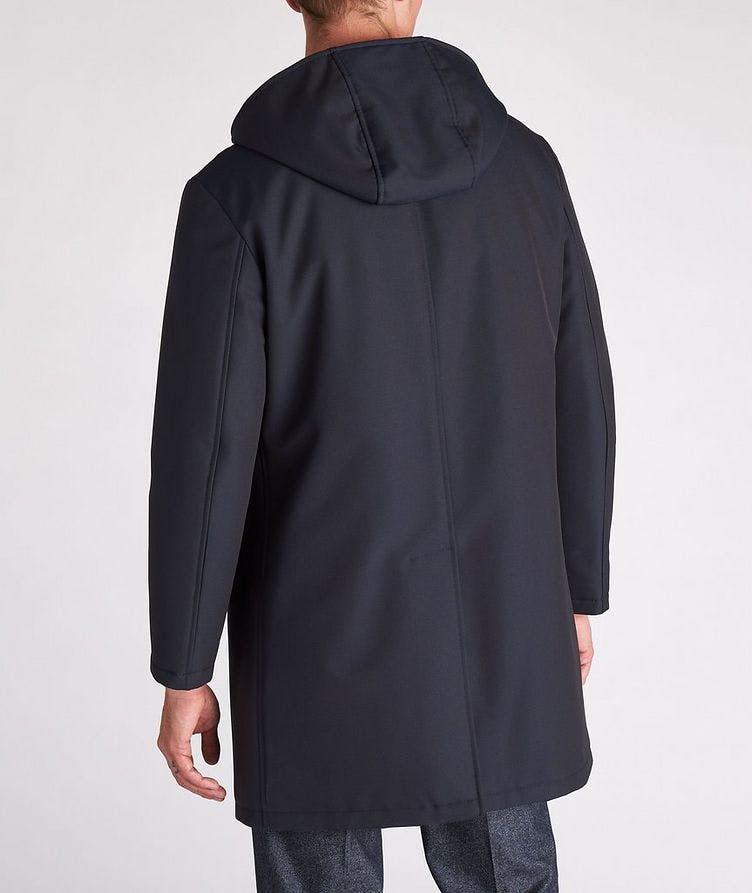 Elliot Clima System Hooded Wool Overcoat image 4