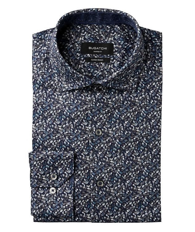 Floral Printed Stretch-Cotton Shirt picture 1