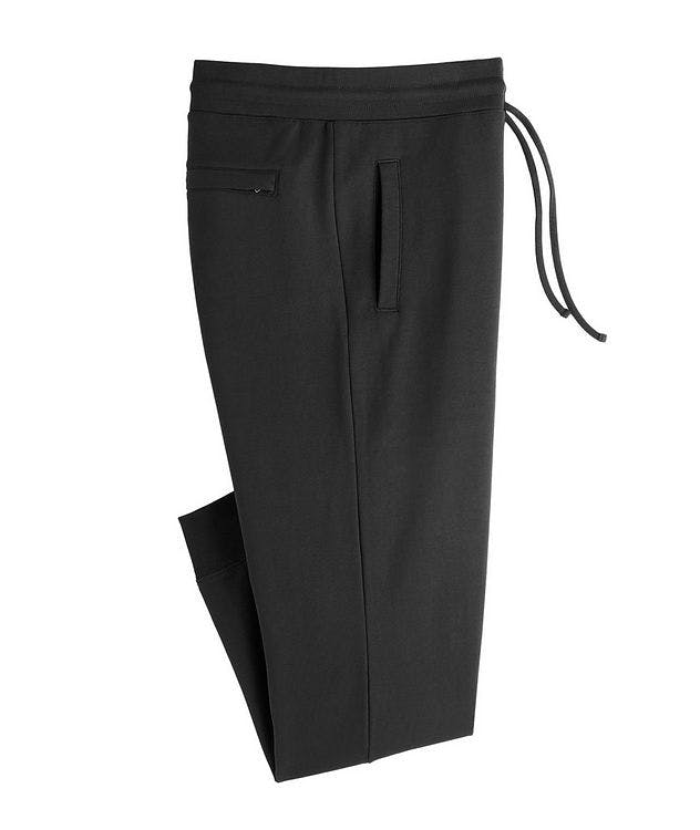 Drawstring Stretch-Cotton Joggers picture 1
