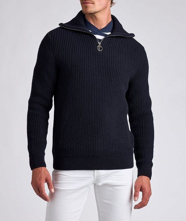 Half-Zip Wool Sweater picture 2