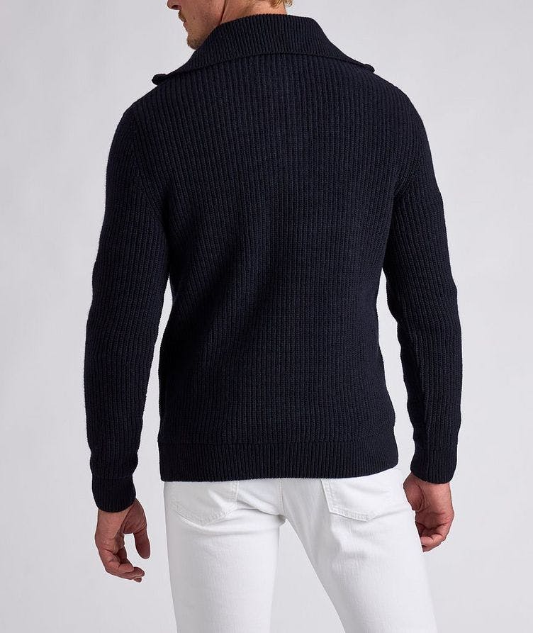 Half-Zip Wool Sweater image 2