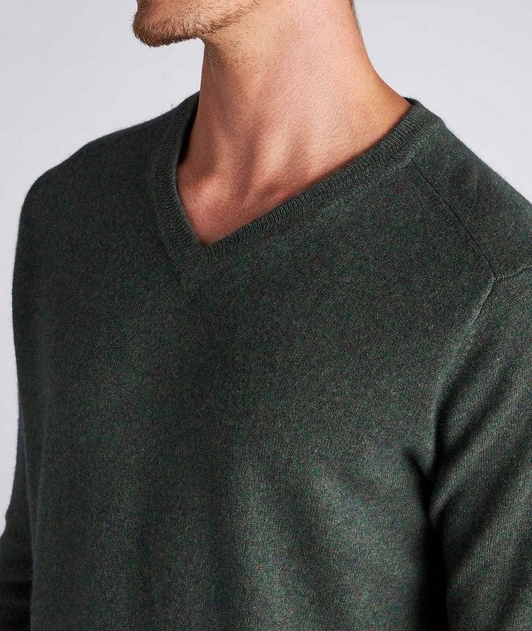 V-Neck Cashmere Sweater image 3