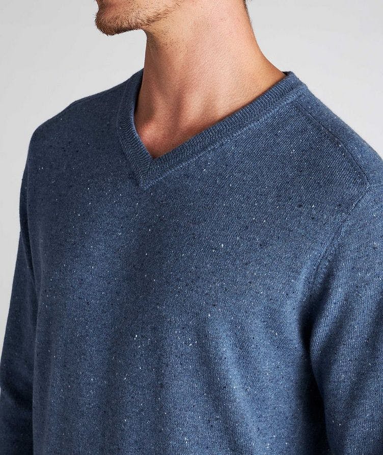 V-Neck Cashmere Sweater image 3