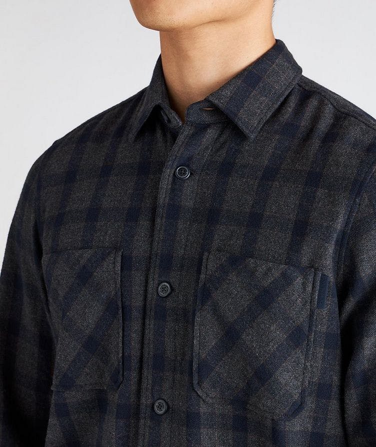 Harper Flannel Cotton-Blend Shirt image 3