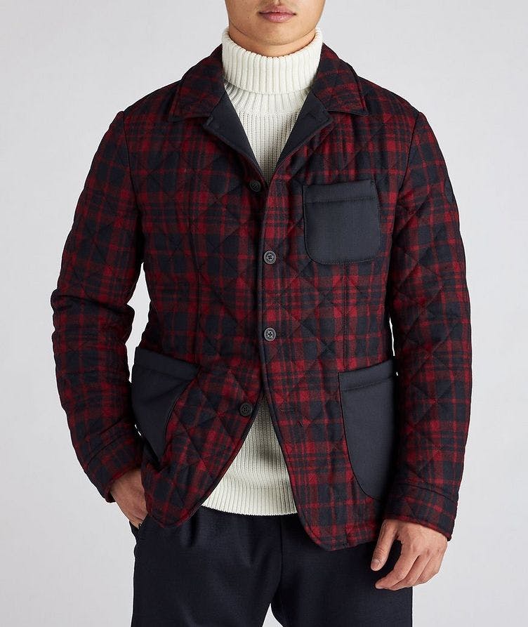 Hantory Quilted Wool-Blend Sports Jacket image 1