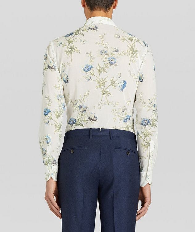 Contemporary-Fit Floral Cotton Shirt picture 3