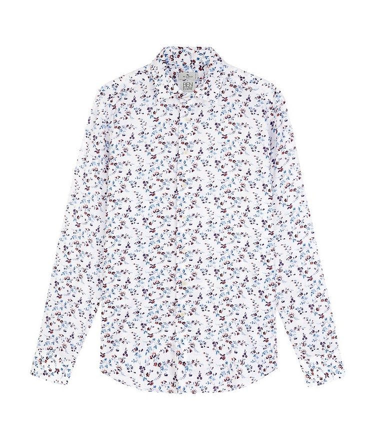 Contemporary Fit Floral Cotton-Blend Shirt image 1
