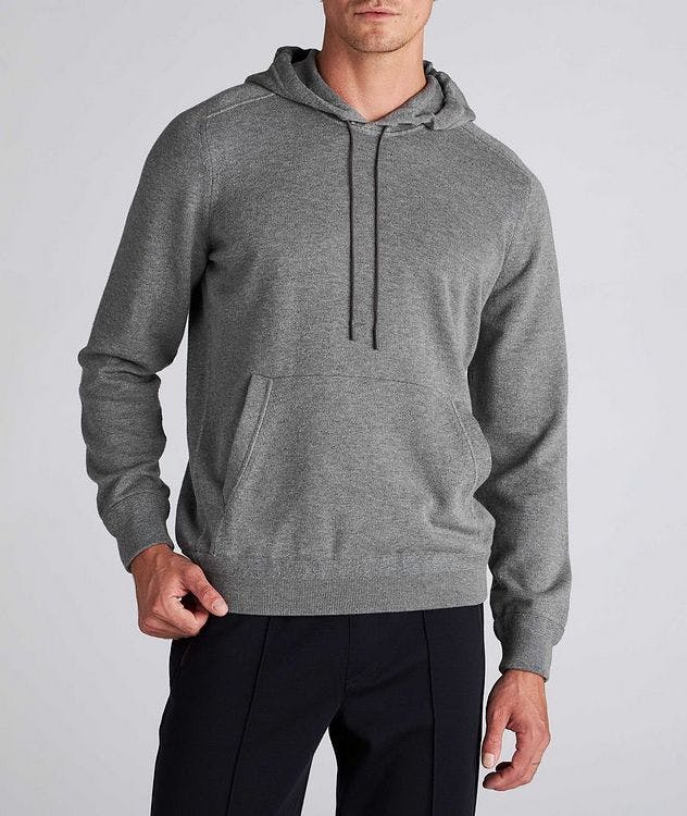 Cotton & Cashmere Knit Hoodie picture 2