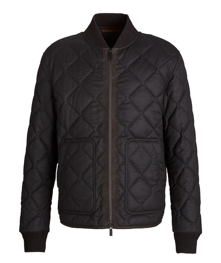 Quilted Flannel Wool Jacket image 0