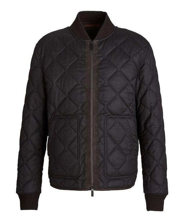 Quilted Flannel Wool Jacket picture 1