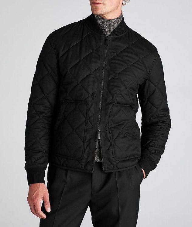 Quilted Flannel Wool Jacket picture 2