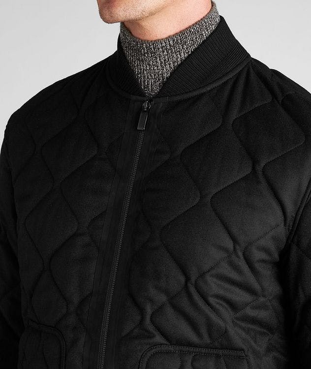 Quilted Flannel Wool Jacket picture 4