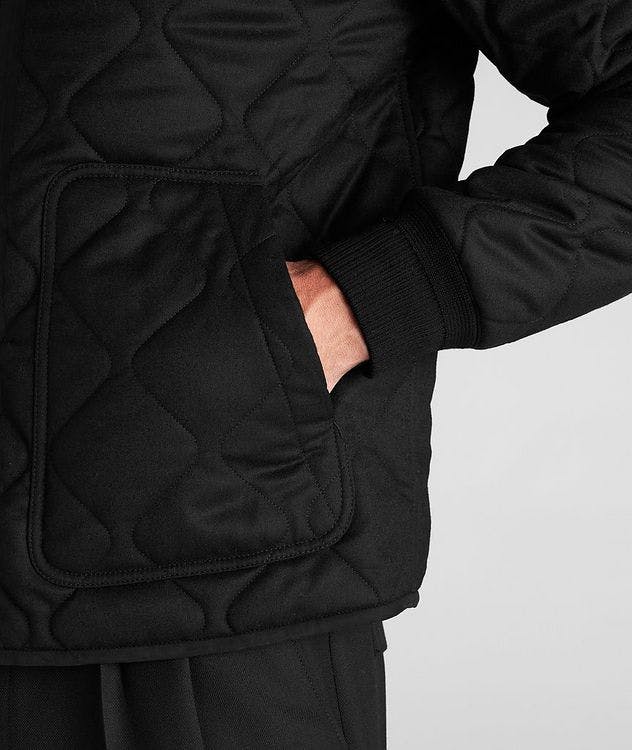 Quilted Flannel Wool Jacket picture 5