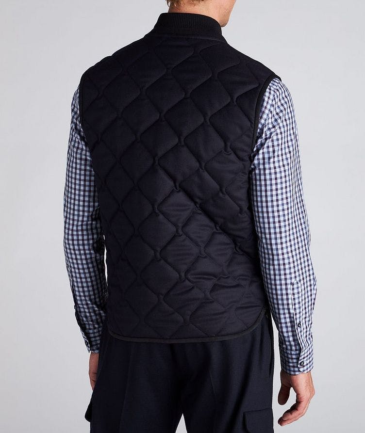Quilted Flannel Wool Vest image 2