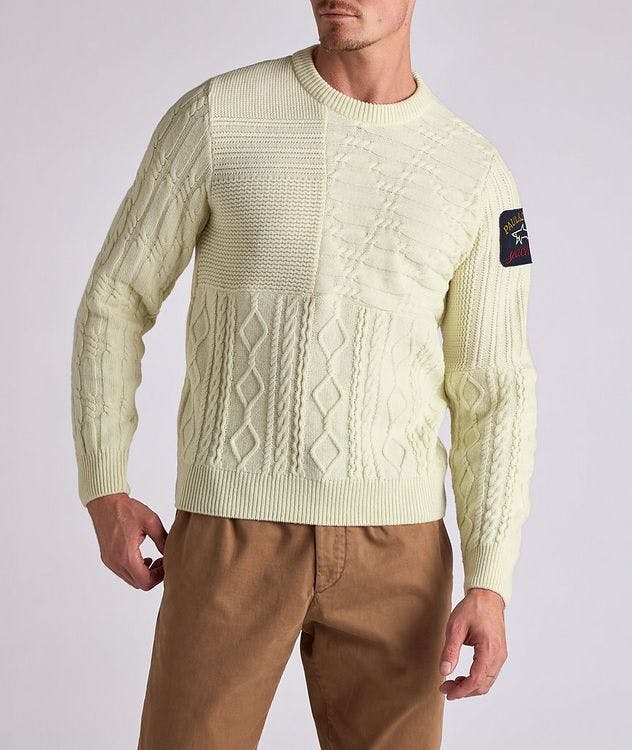 Wool-Blend Fishermen's Sweater picture 2