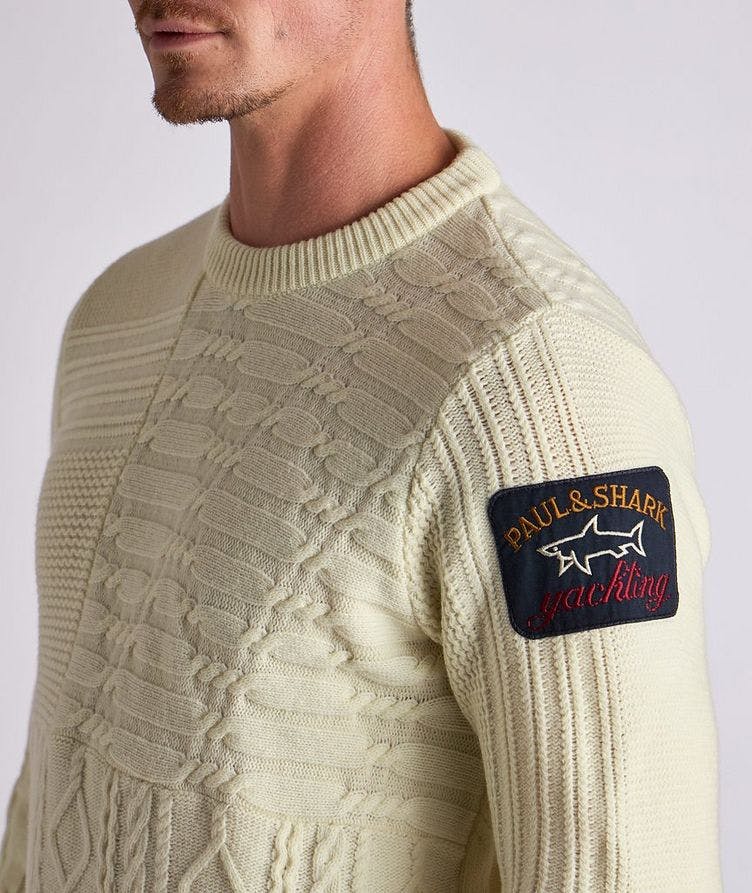 Wool-Blend Fishermen's Sweater image 3