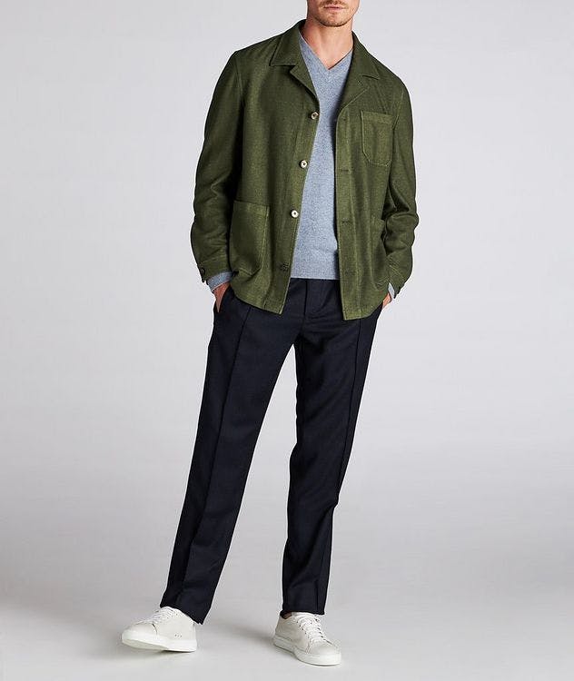 Wool-Blend Overshirt picture 5