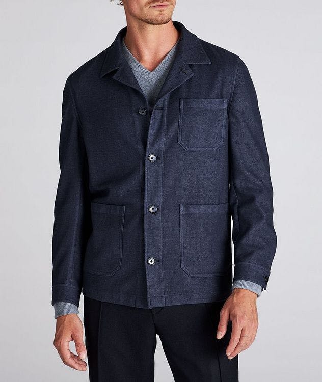 Wool-Blend Overshirt picture 2