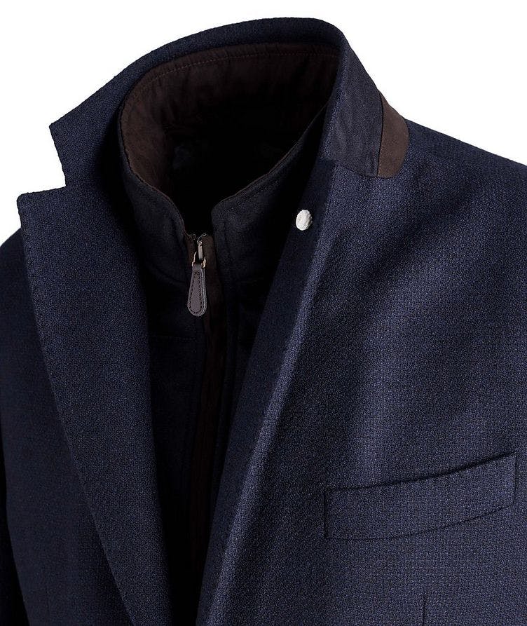Tweed Wool, Silk & Cashmere Sports Jacket image 2