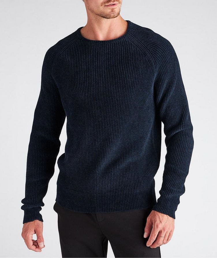 Ribbed Knit Chenille Sweater image 1