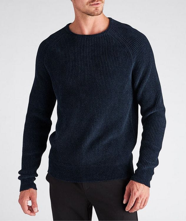 Ribbed Knit Chenille Sweater picture 2
