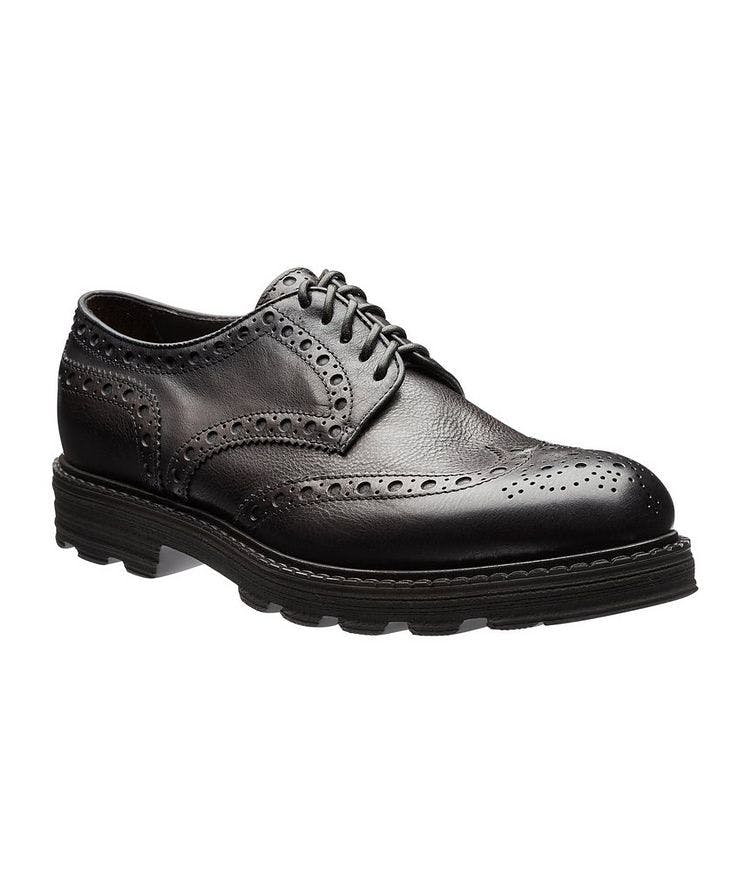 Leather Wing-Tip Derbies image 0