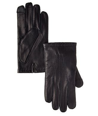 Harry Rosen Cashmere-Lined Nappa Leather Gloves