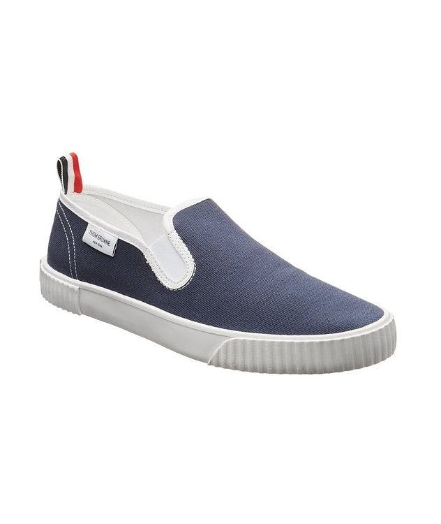 Heritage Canvas Slip-On Sneakers picture 1