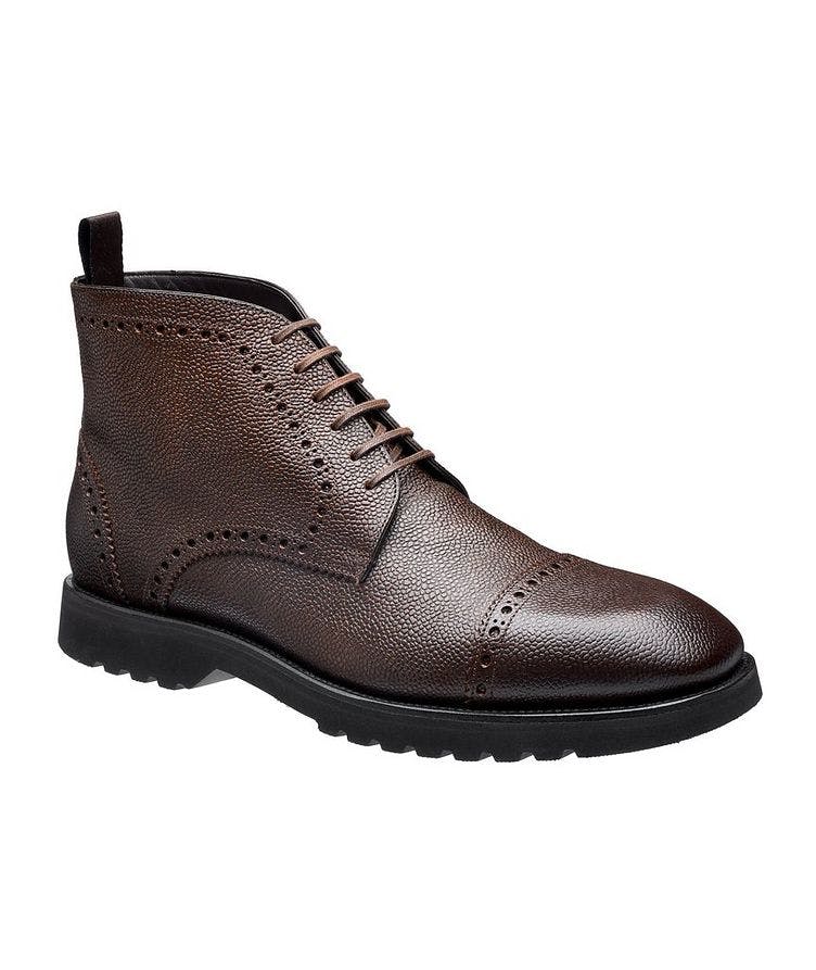 Kensington Semi Brogue Lace-Up Leather Boots image 0