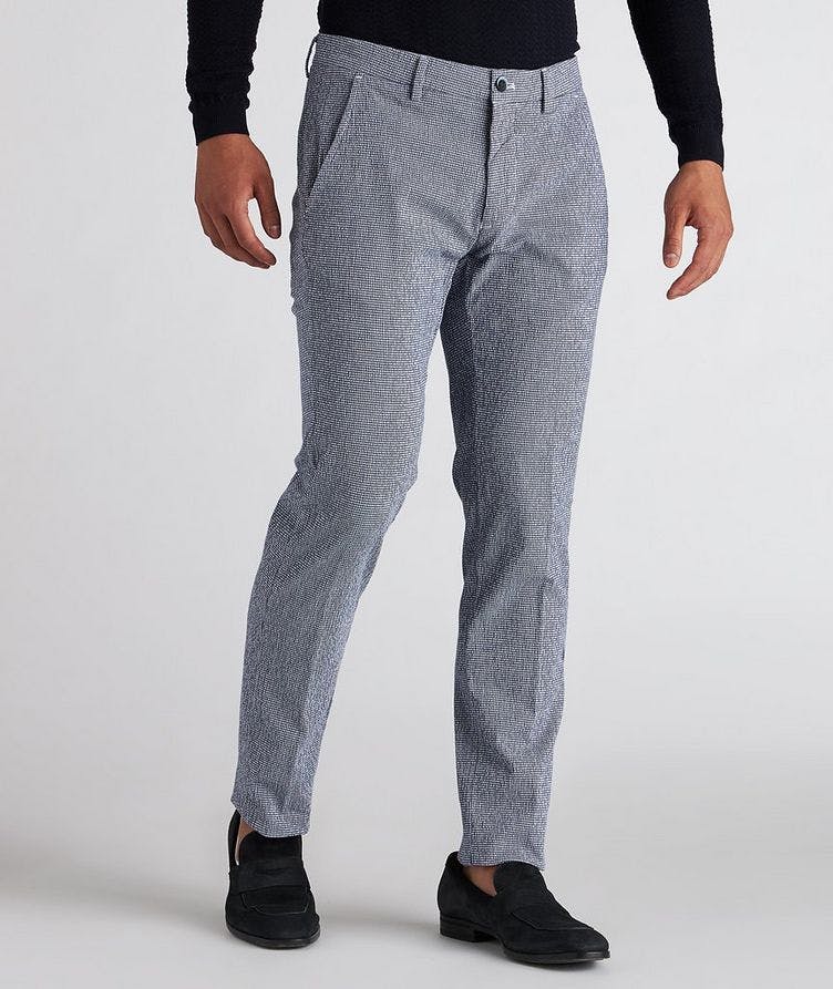 Torino Slim-Fit Stretch-Seersucker Pants image 0