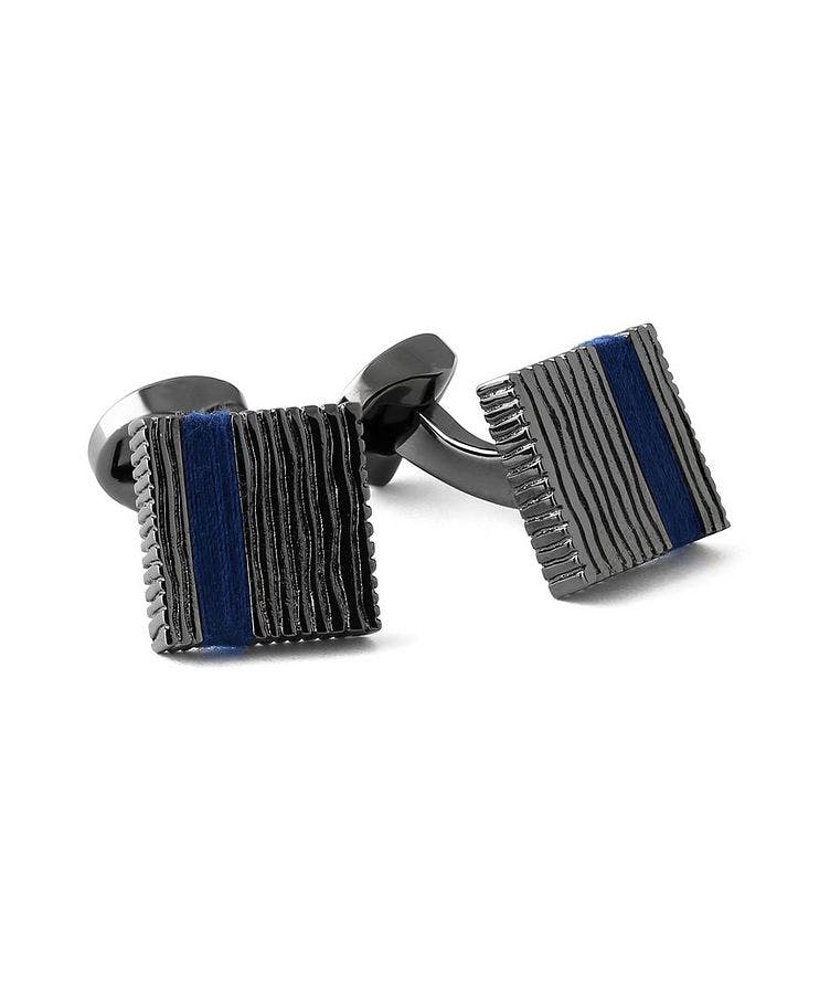Wrapped Thread Square Cufflinks image 0