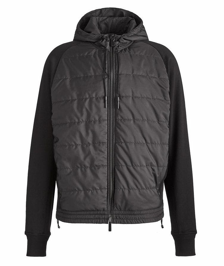 Hybrid Quilted Hooded Jacket image 0