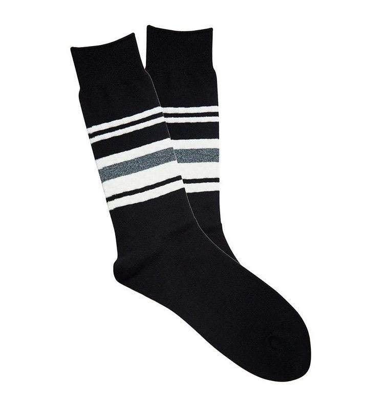 Cotton-Blend Mid-Calf Socks image 0