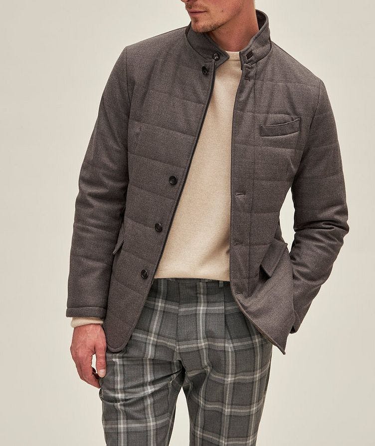 Firenze Wool Blend Quilted Jacket image 2
