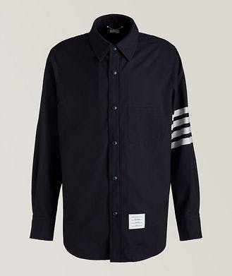 Thom Browne Wool 4Bar Shirt Jacket