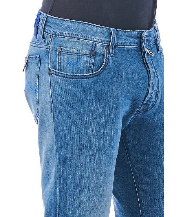 Comfort Stretch-Cotton Slim-Fit Jeans picture 4