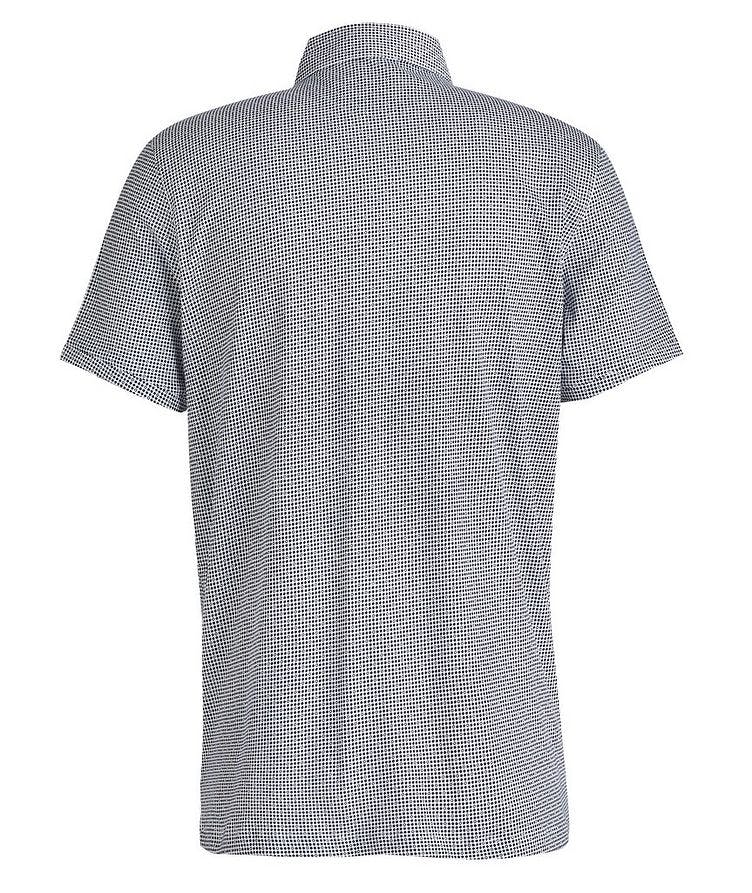 Short-Sleeve Neat Cotton Pique Polo image 1