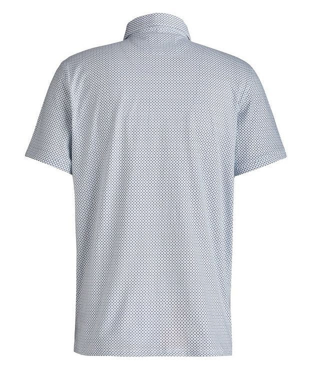 Printed Jersey Stretch-Cotton Pique Polo picture 2