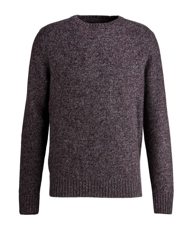 Mouline Crew Neck Wool-Blend Sweater image 0