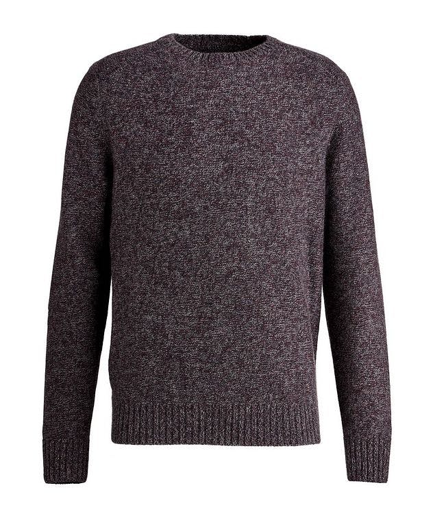Mouline Crew Neck Wool-Blend Sweater picture 1