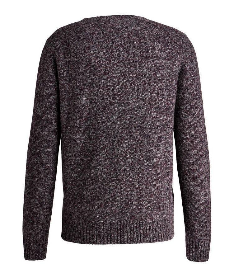Mouline Crew Neck Wool-Blend Sweater image 1