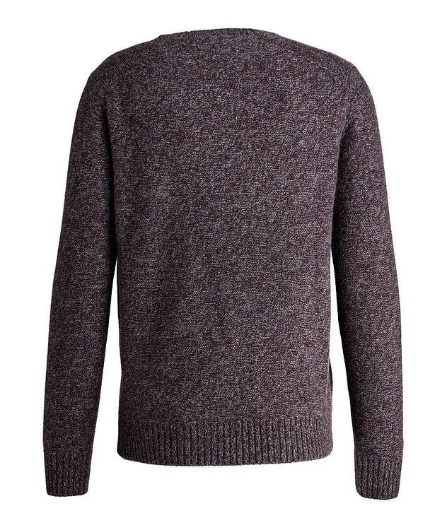 Mouline Crew Neck Wool-Blend Sweater picture 2